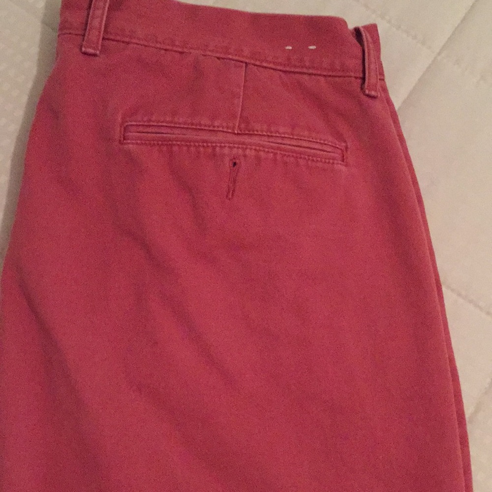 J. Crew dark red khaki pants 35 x 32 EUC - Picture 3 of 6